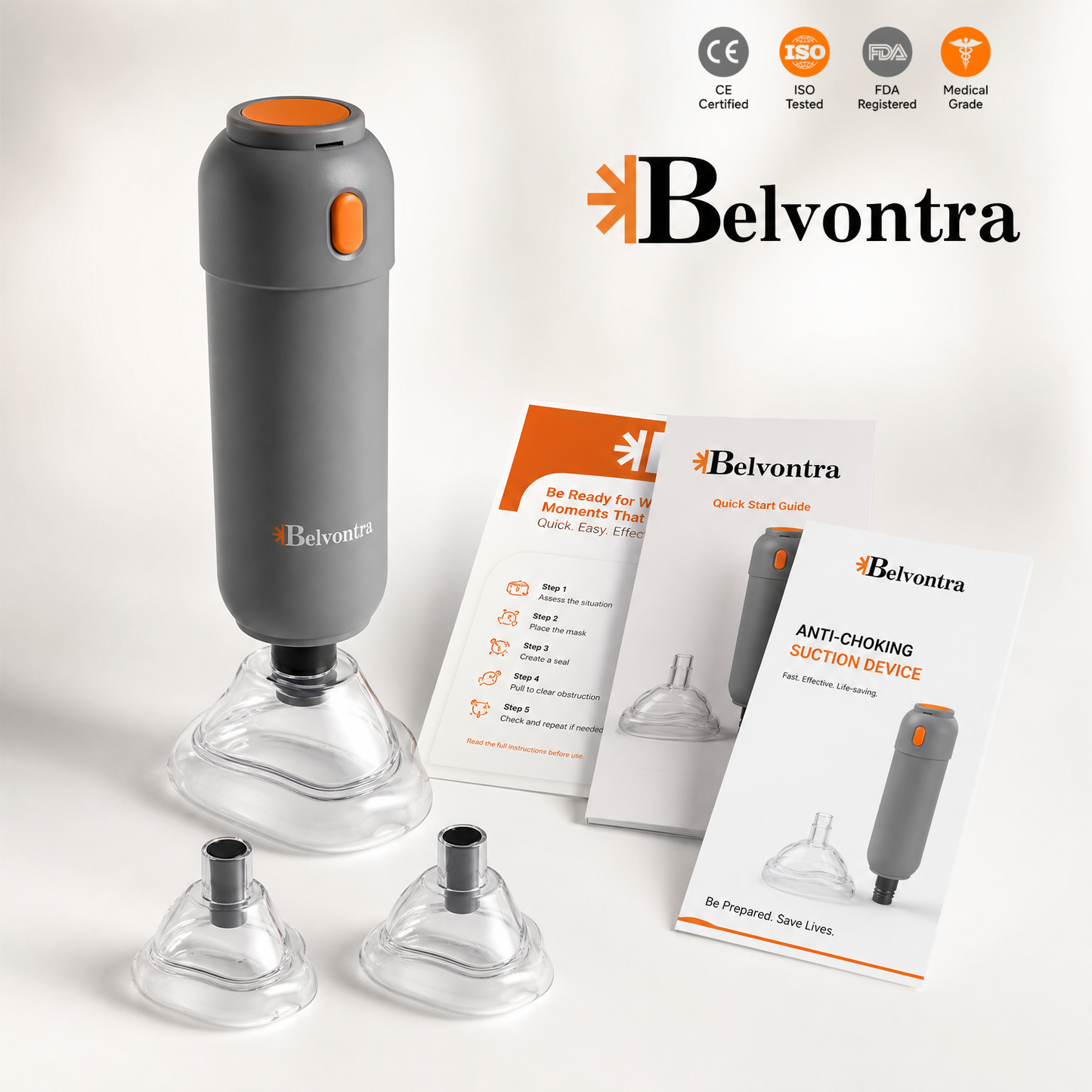 Belvontra™ Anti-choking rescue device